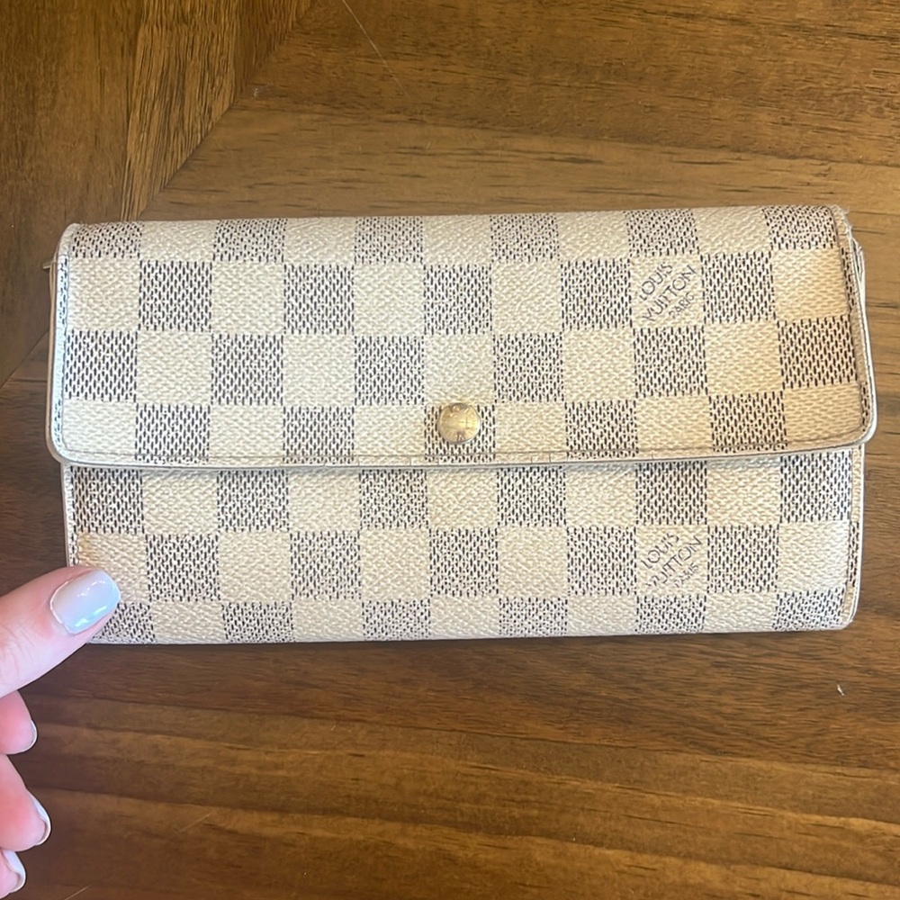 Louis Vuitton Wallet Damier Azur